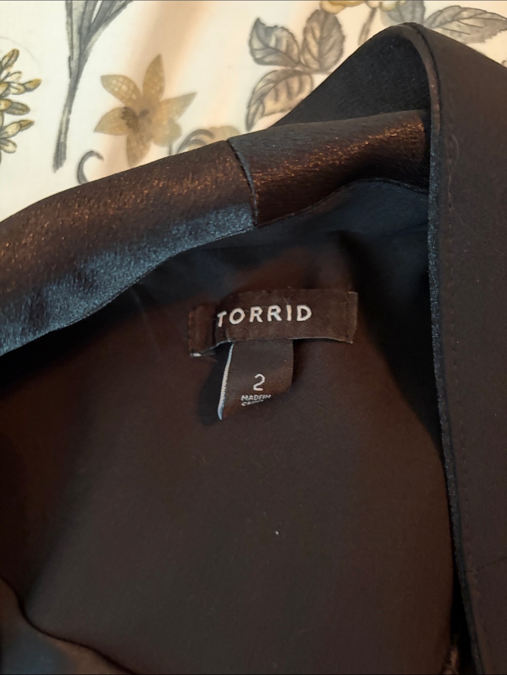 Torrid Classic‎ Black Blazer - Tailored Open Front - Picture 2 of 2
